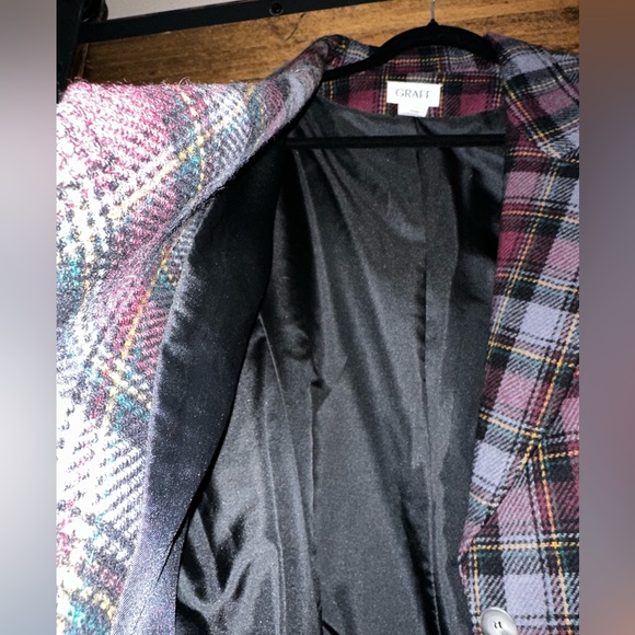 Graff Vintage 100% Wool Blazer Coat - Picture 3 of 8